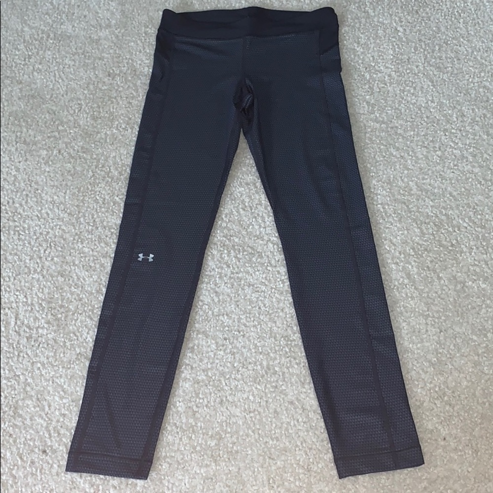 Under Armour Black and Gray Leggings